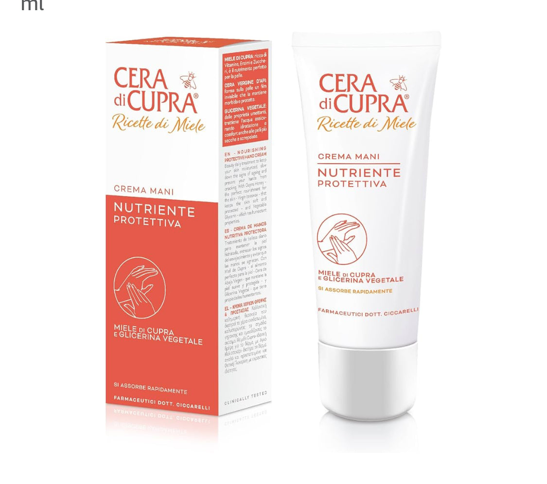 Crème italienne main