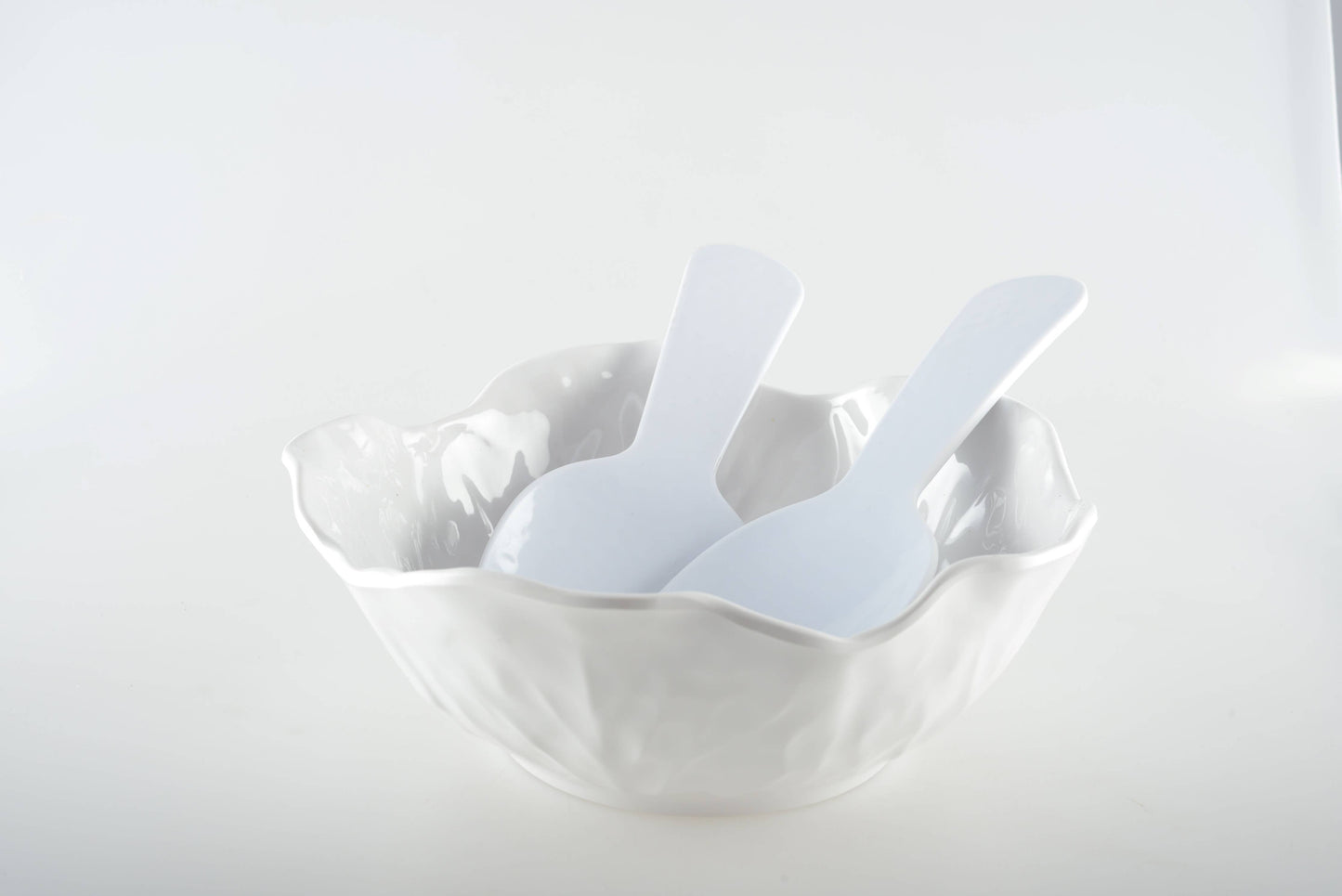 - Saladier Blanc En Melamine